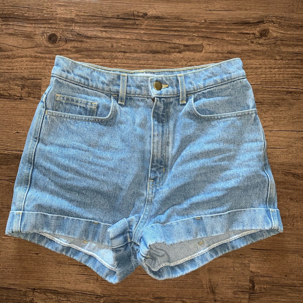 American Apparel Mom Shorts